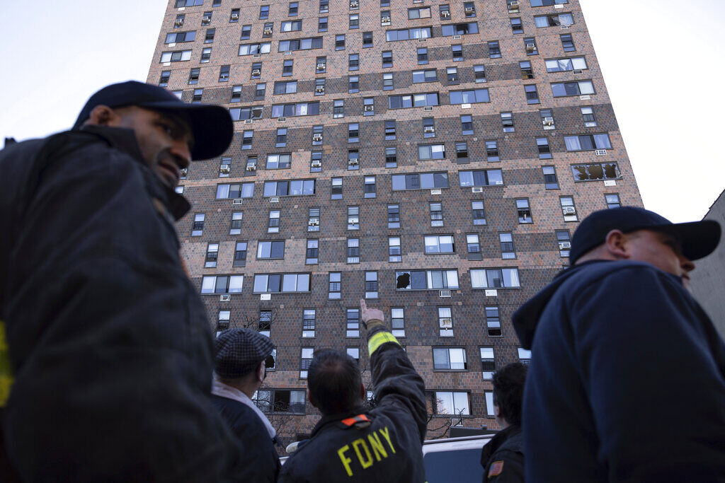 Apartment Building Fire